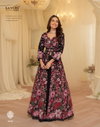 Bandhan By Sayuri Georgette Embroidery Online Gown With Dupatta Wholesale